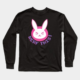 Nerf This! - D.Va Overwatch Long Sleeve T-Shirt